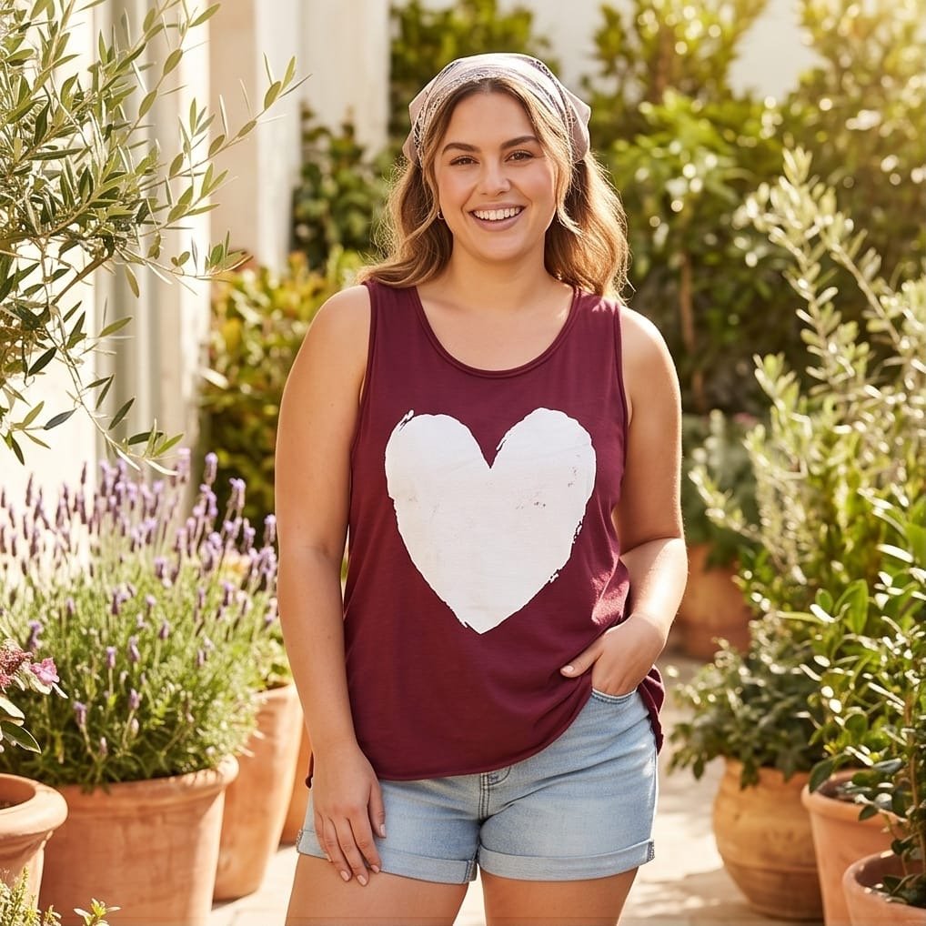 Imagen 2 de Camiseta corazón 