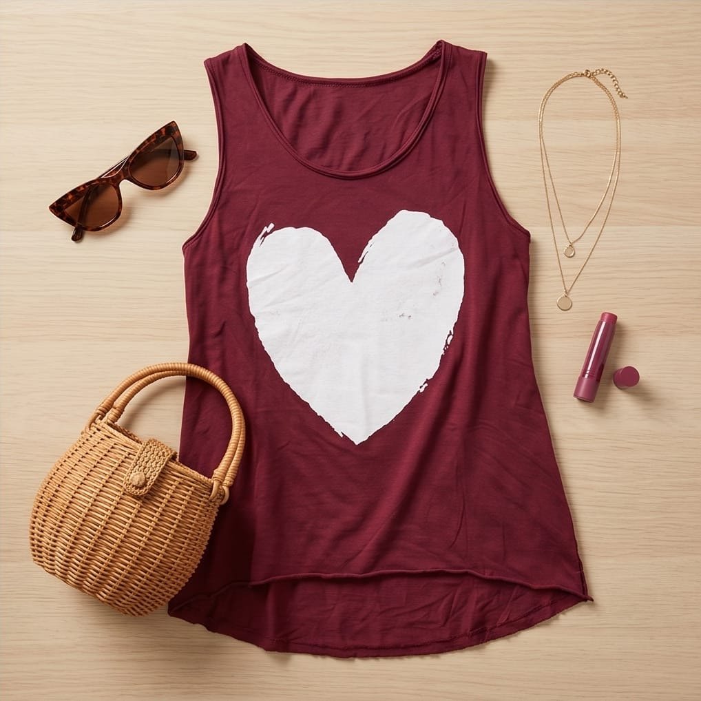 Imagen 5 de Camiseta corazón 